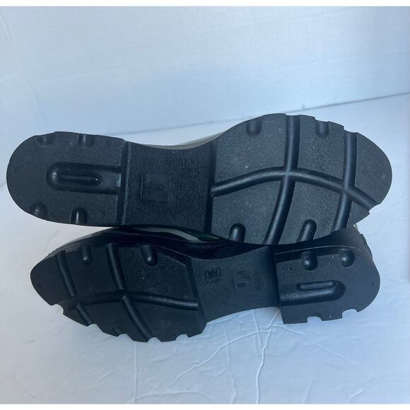 Seven7 Halifax Women's Green/Black Camo Chelsea Lug Sole Rain Ankle Boots Size 9 - Picture 10 of 11